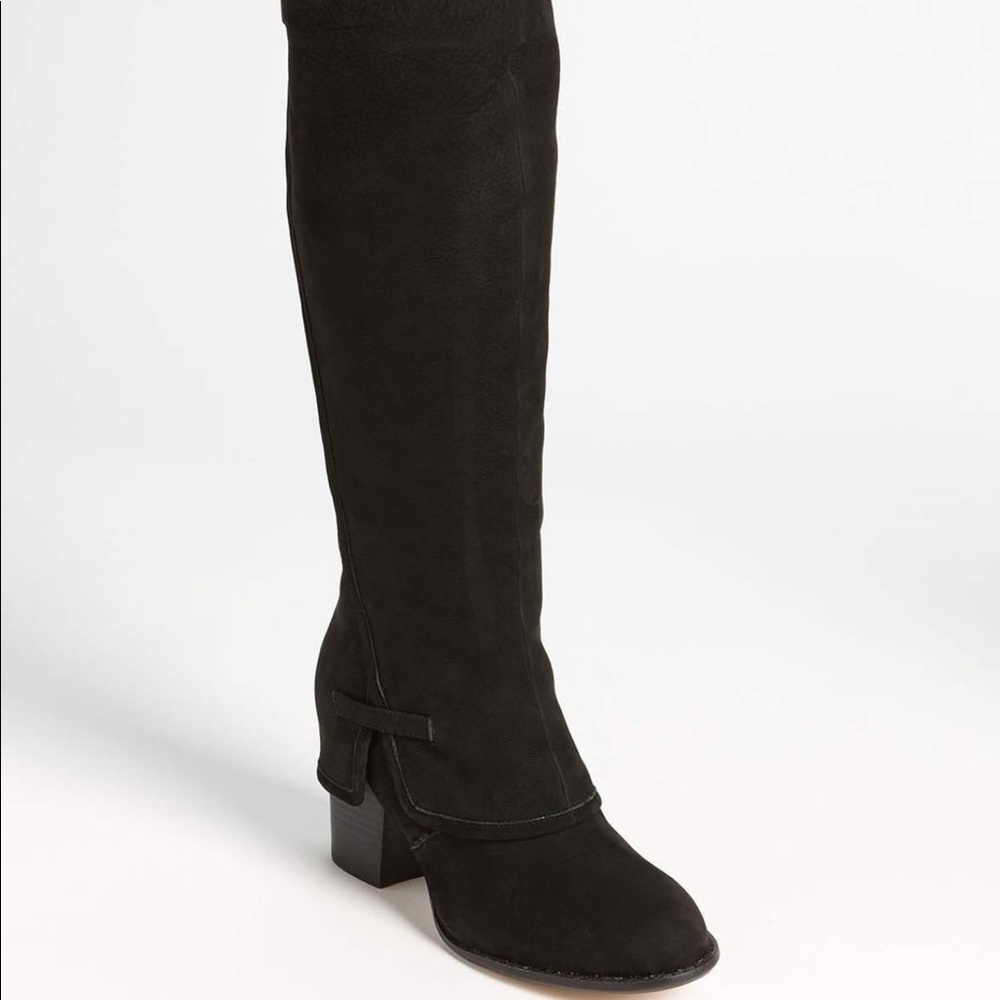 Splendid Lima Boots 8 Black with box $228 retail